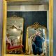 Mirror 119x98 period louis philippe 1840 gold leaf gilding