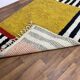 Tapis berbère à motifs colorés artisanale taille 150x250 cm