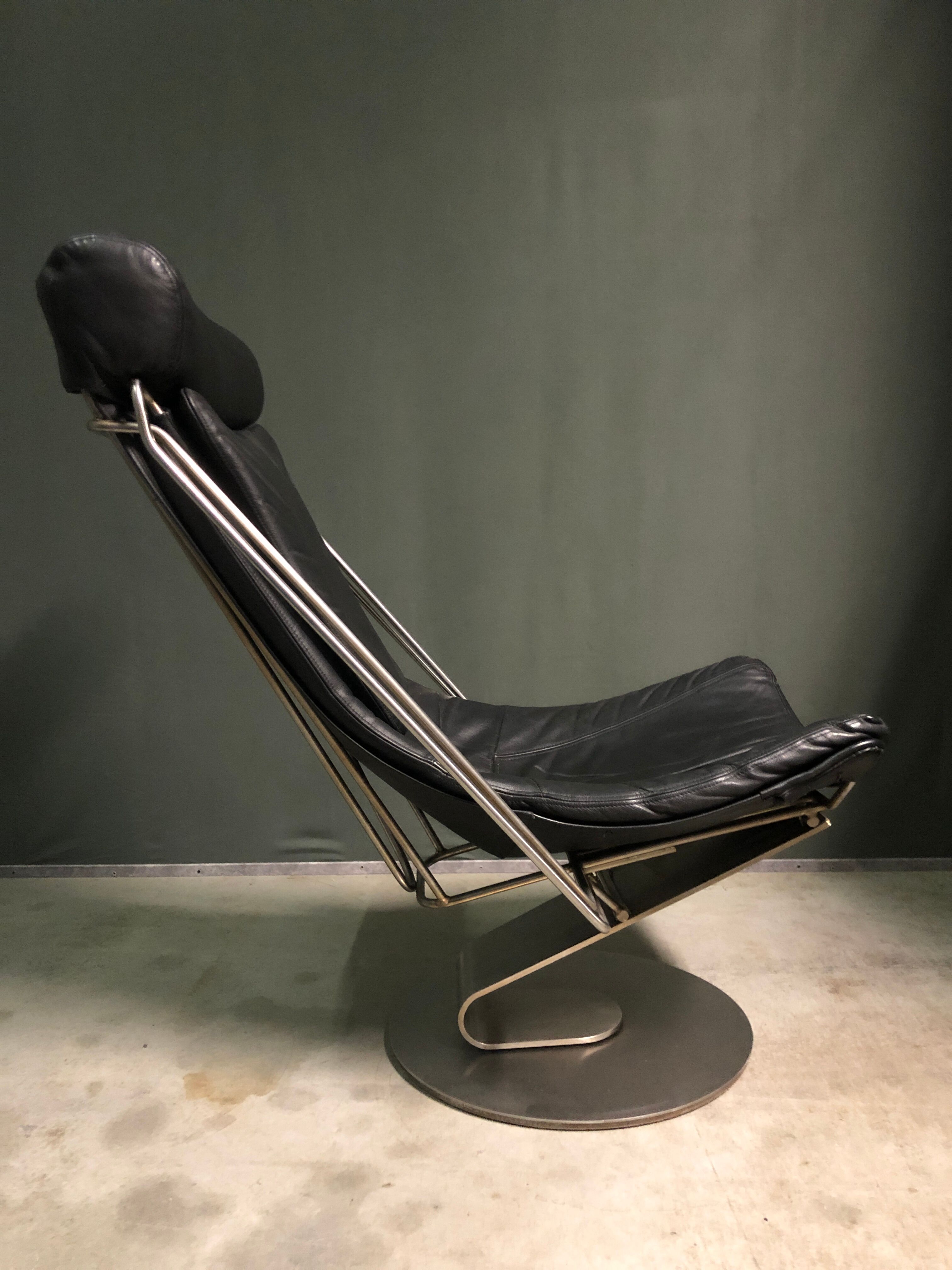 Oluf Lund lounge chair by Interdane Stouby