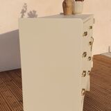 Vintage compass feet chest of drawers