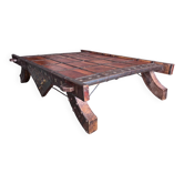 Table basse indienne bois XIXe s