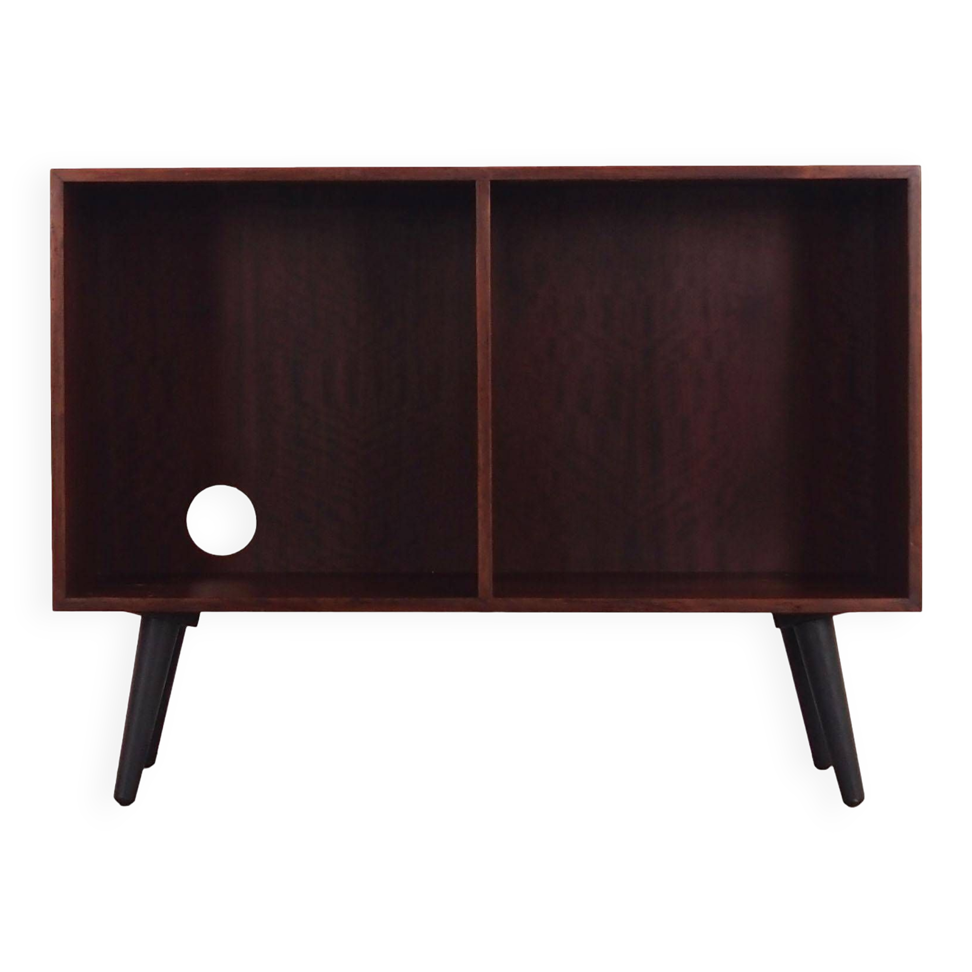 Mahogany bookcase, Danish design, 1970s, manufactured by Bramin