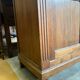 Ancienne Armoire parisienne vitrée en bois