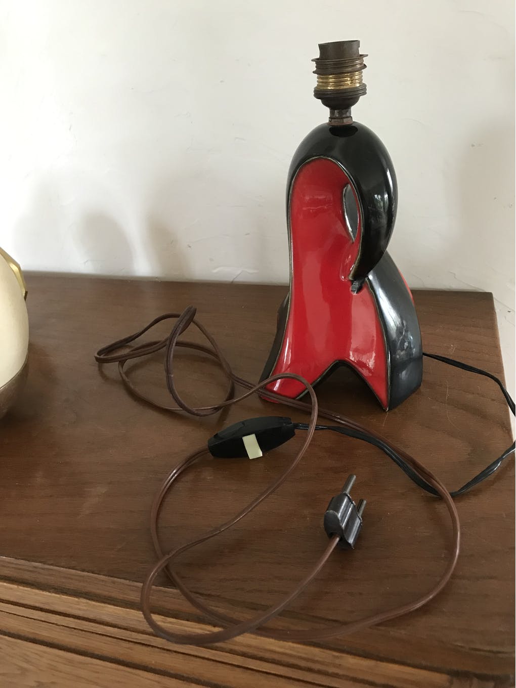 Vallauris ceramic lamp circa 1950