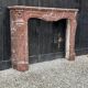 Louis XV Style Fireplace In Rance Marble, Circa 1880