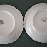 2 mini porcelain bowl plates