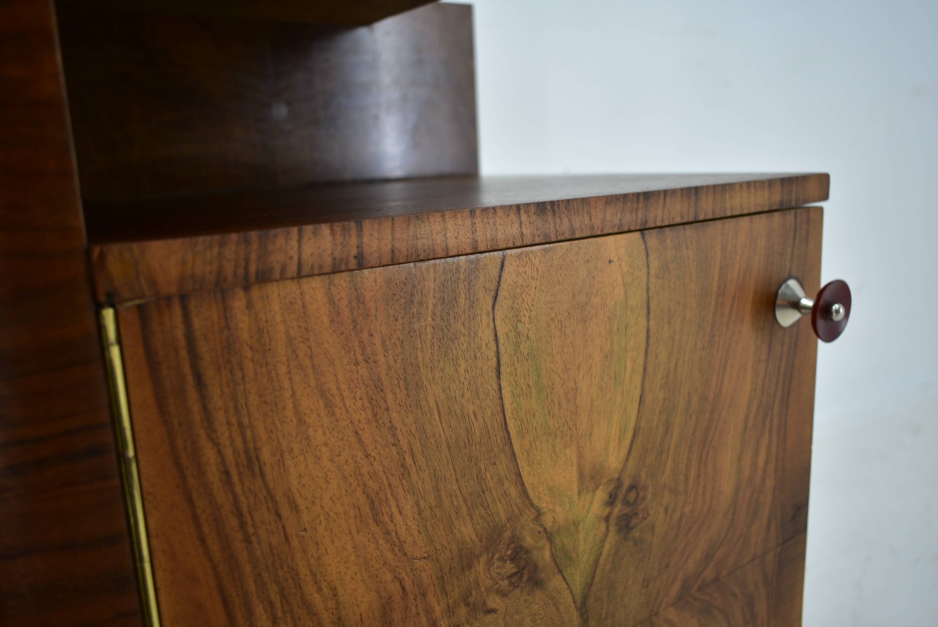 1938s,  Pair of art deco bedside table , Czechoslovakia