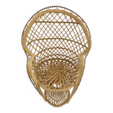 Wicker plant chair