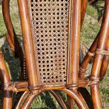 Vintage Rattan and Cane Dining Room