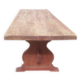 Solid oak farmhouse table