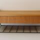 Scandinavian wall-mounted bedside table or wall console, 1960s