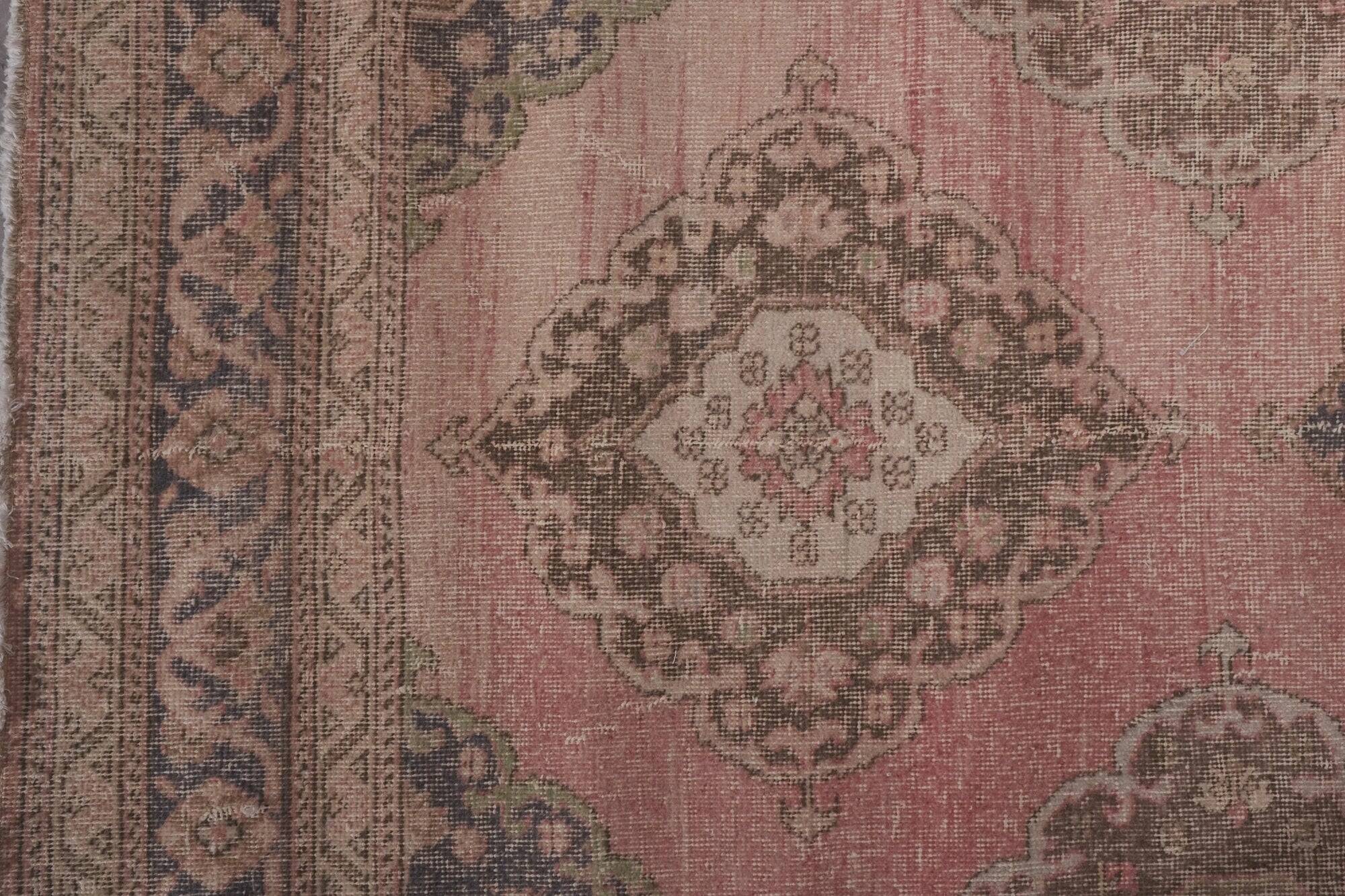 Vintage Turkish hallway rug 80x763 cm