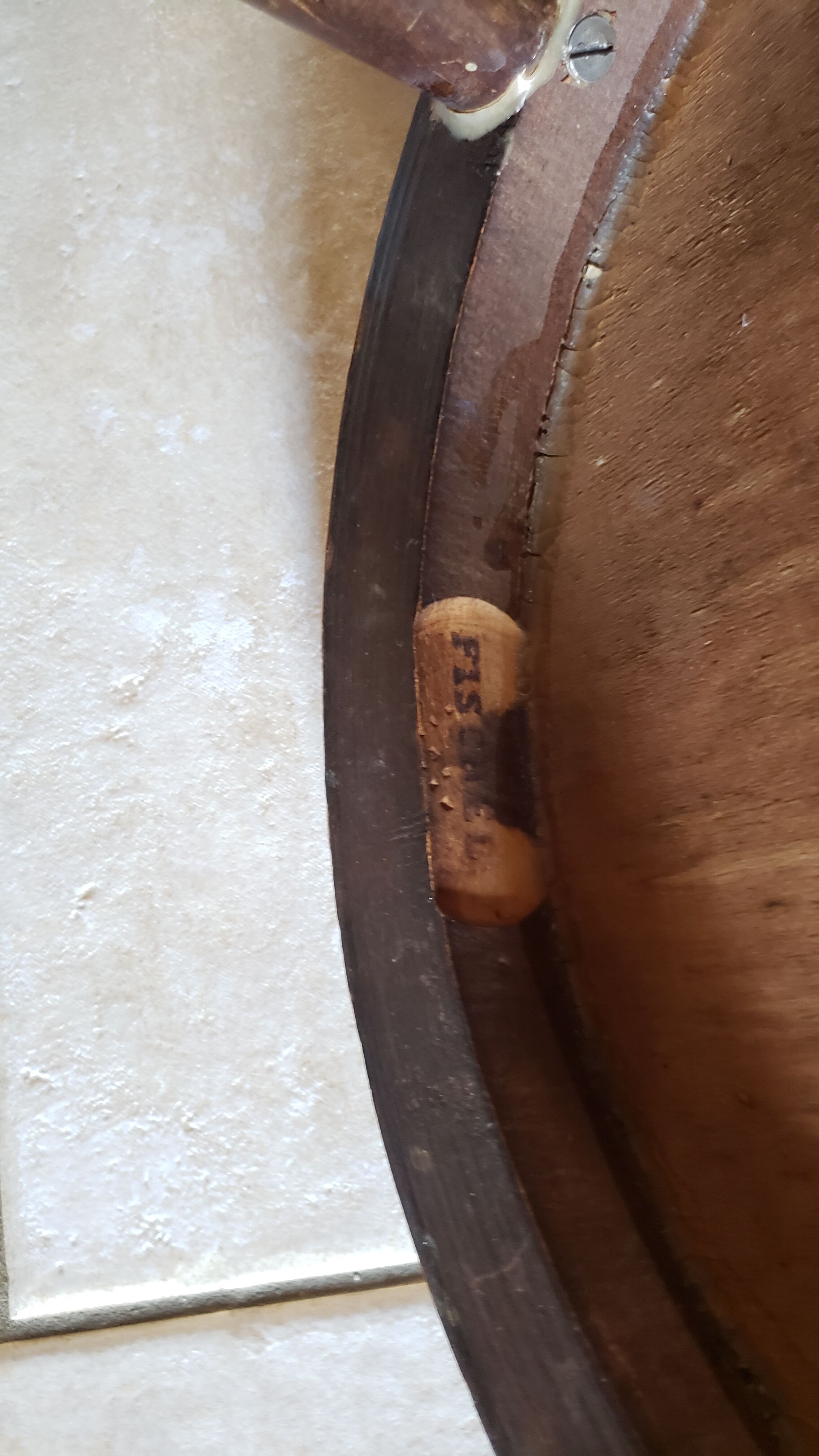 Duo de chaises bois courbé Fischel