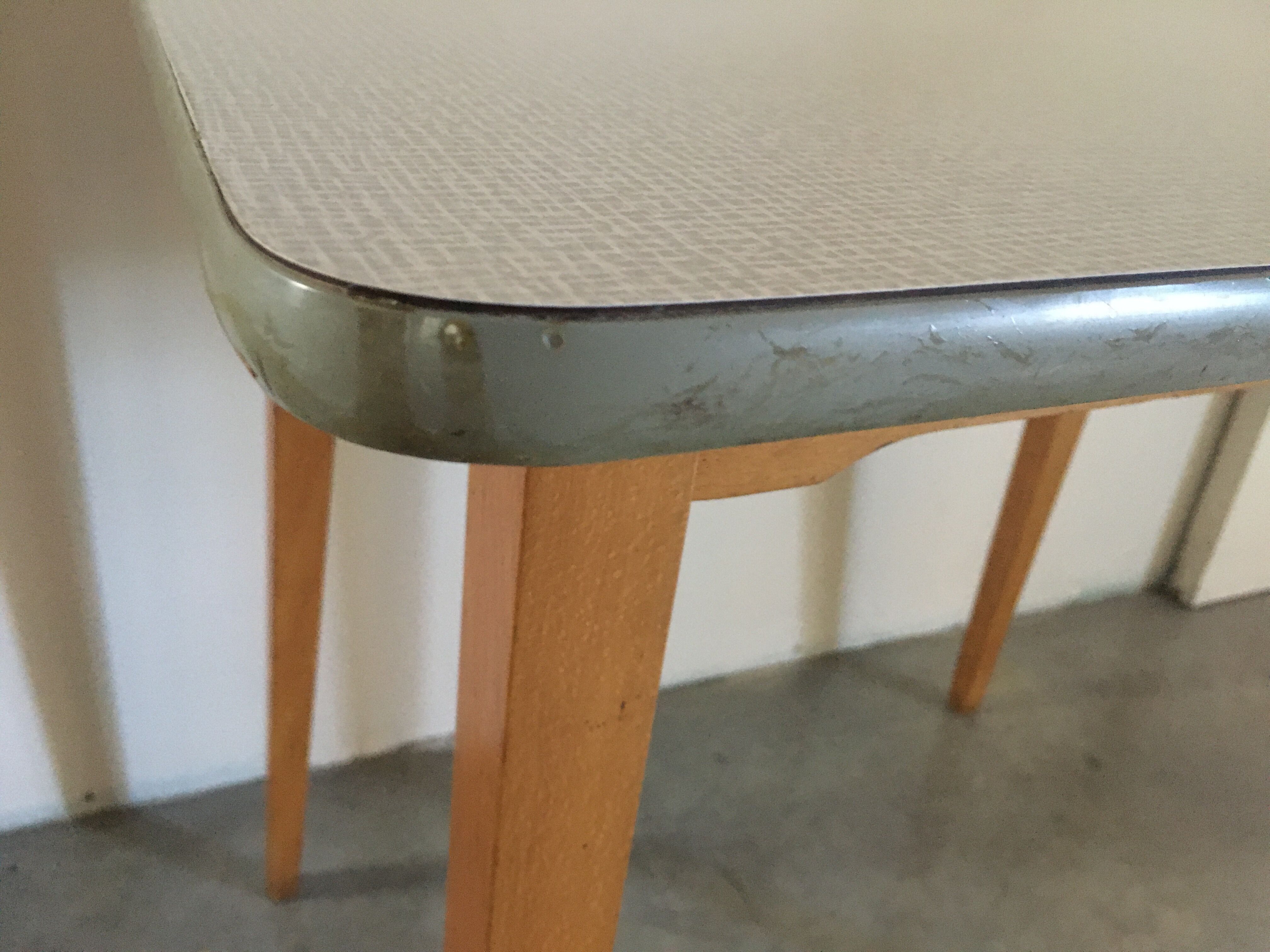 Kitchen table formica 1960