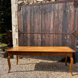 Cherry wood dining table