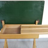 Child office folding with locker and Blackboard