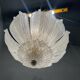 Venetian murano glass flush mount, 1980s