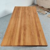 Scandinavian coffee table Mickaël Laursen in solid oak, Denmark 1960s
