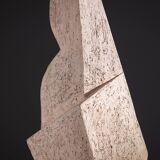 Large abstract monolithic sculpture