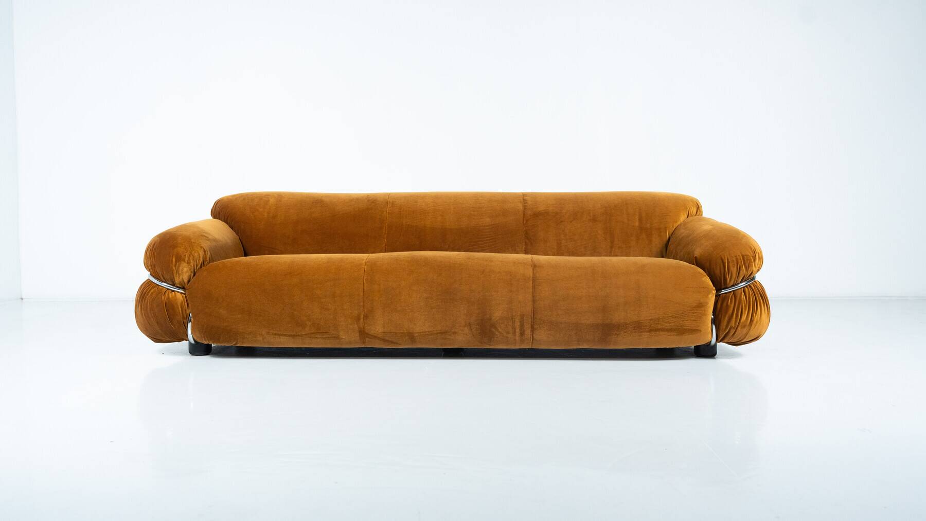 Three-Seater Sesann Sofa by Gianfranco Frattini for Cassina, Italy, 1970s