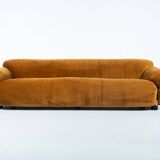 Three-Seater Sesann Sofa by Gianfranco Frattini for Cassina, Italy, 1970s