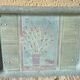 Vintage standing breakfast tray