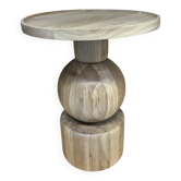 Solid oak coffee table