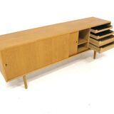 Scandinavian oak sideboard, Denmark, 1960