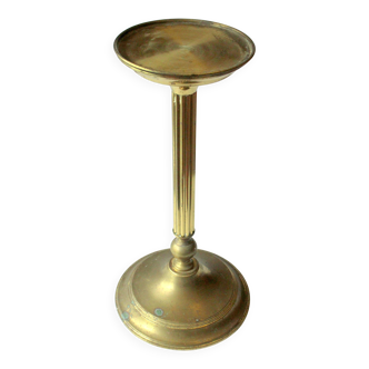 Haut piédestal - colonne en laiton et métal - Vintage des années 60