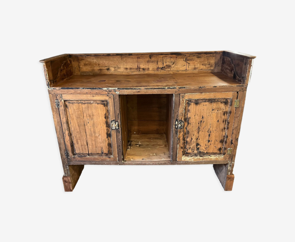 Ancien meuble de mercerie rénové