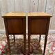 Pair of Louis XVI style bedside tables