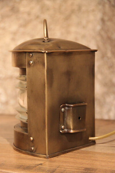 Fanal brass boat lamp