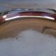 Louis XVI silver plated metal table centerpiece dish