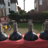 Lampshade industrial workshop lamp Philips projector restored