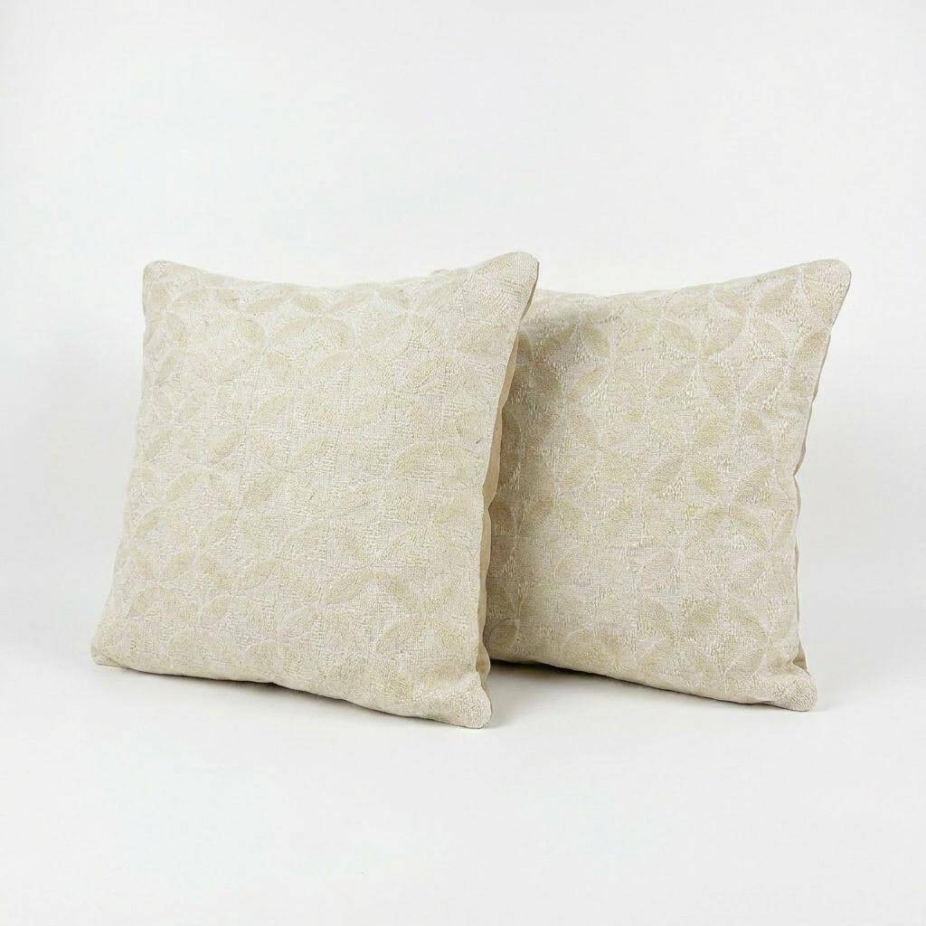 Set of 2 vintage kilim cushion covers 51x51 cm