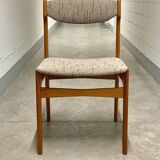 4x Teak Dining Chairs Denmark 60s