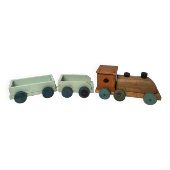 Wooden train, 1950s
