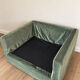 Fauteuil une place et demie Home Spirit en velours vert