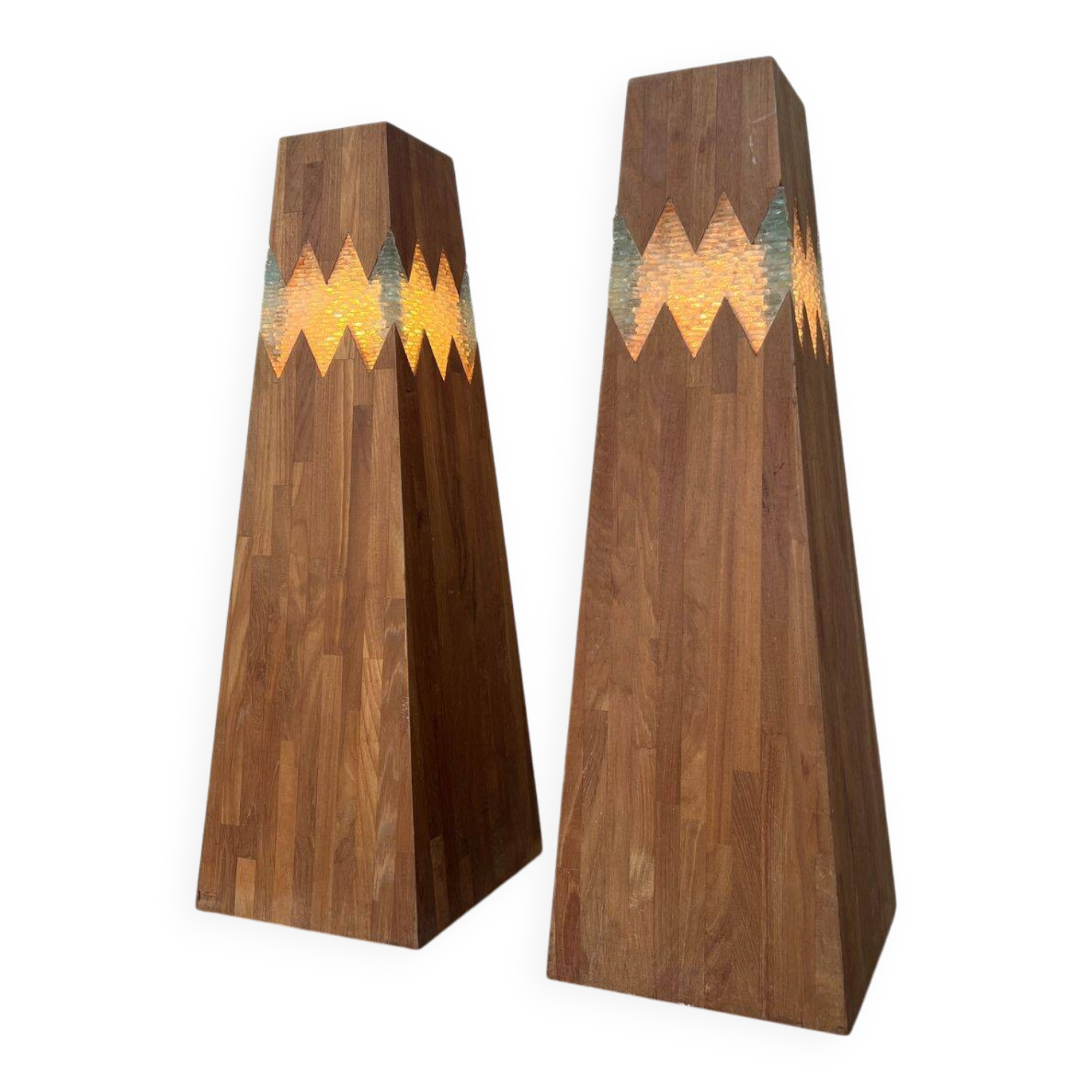 Lampes de sol architecturales des années 1980 : un héritage de lumière d'Anvers