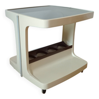 Vintage Marc Held mini-bar trolley for Prisunic