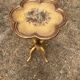 Florentine side table in gilded wood – Italy, 1950s-1960s, unusual and full of poetry.