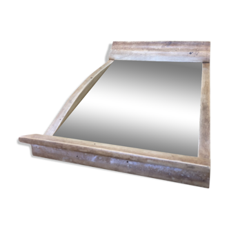 Light wooden mirror tray - Art Deco