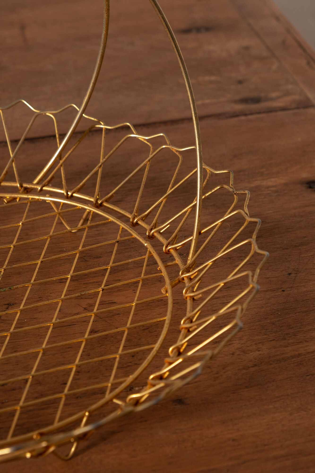 Fruit basket Erdecor, golden thread with fine gold