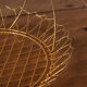 Fruit basket Erdecor, golden thread with fine gold