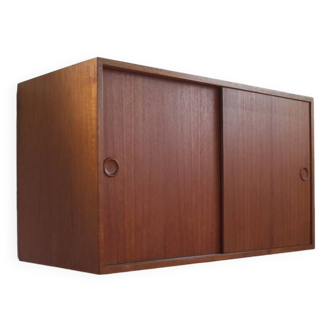 Kai Kristiansen Teak Wall Cabinet By Felballes Møbler.