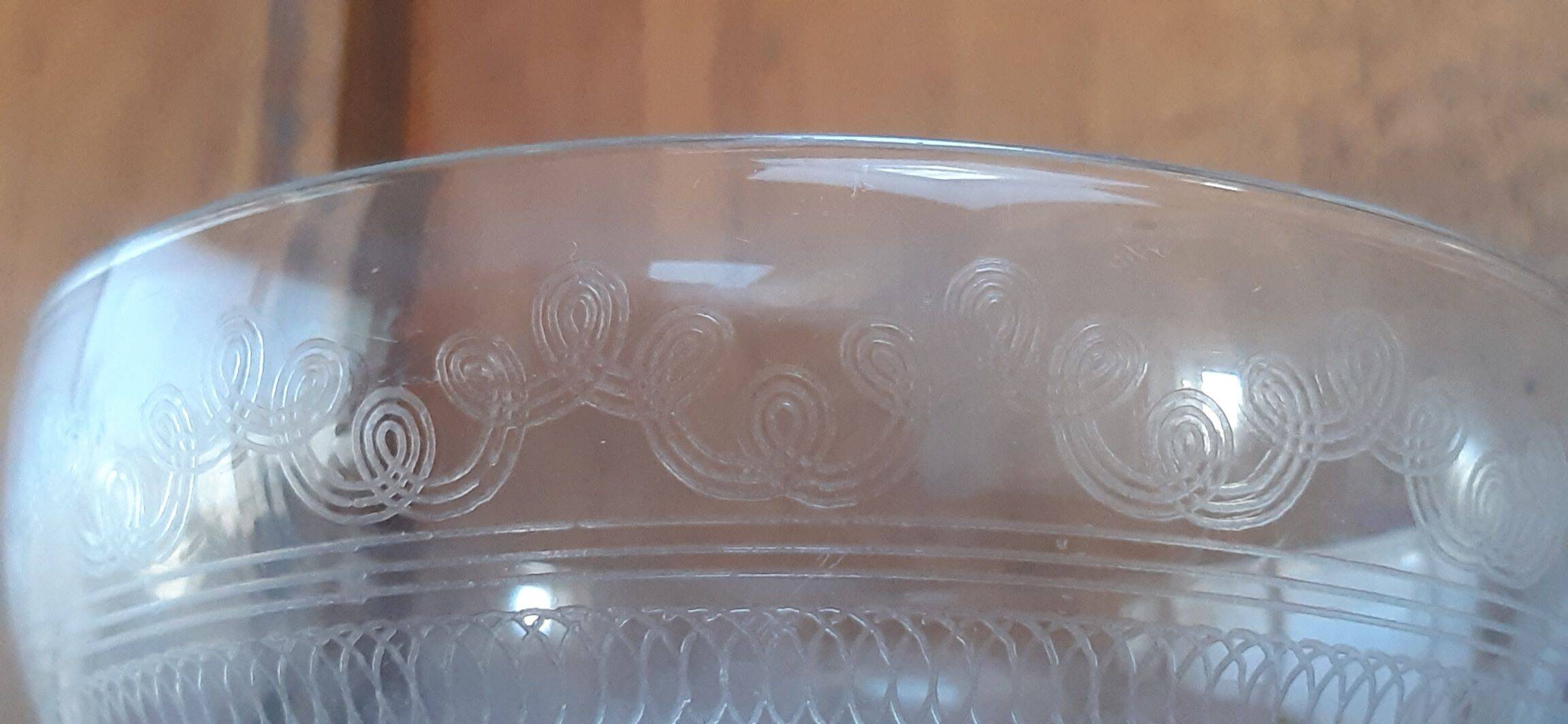 Ten champagne coupes from the Belle Époque.