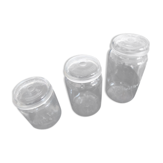 Lot de 3 jars