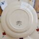 4 vintage flat plates Digoin Sarreguemines model Mary-Lou