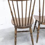 Lot of 4 Baumann chairs, Florida model, 1970, superb condition