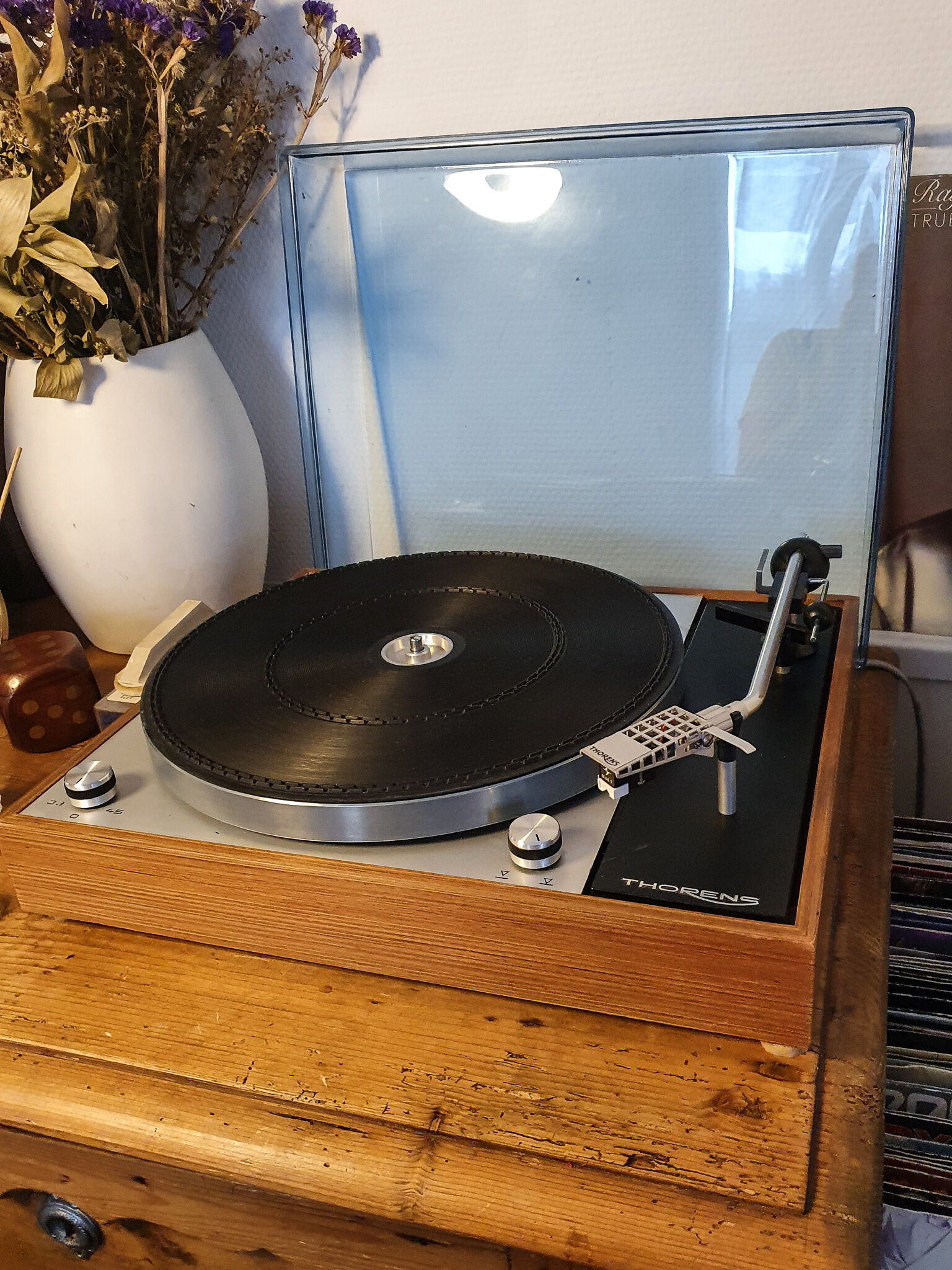 Platine vinyle Thorens TD150 mk II - années 70